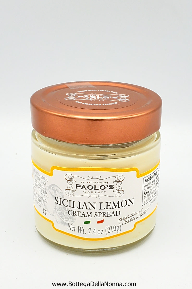 Sicilian Lemon Cream Spread – La Bottega della Nonna